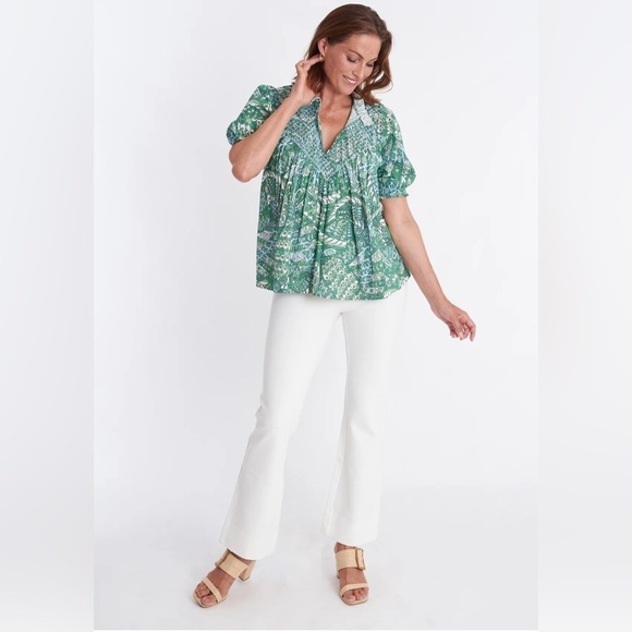 Ck Bradley Tops - CK Bradley Cayman Top in Falcon Grass